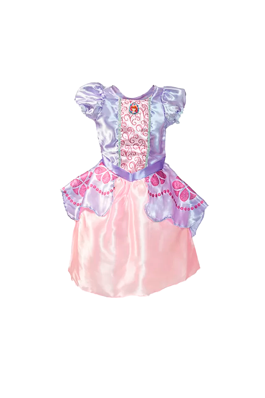 Fantasia Infantil Princesa Princesinha Sofia Vestido Princesa Sofia Luxo Princesinha  Sofia